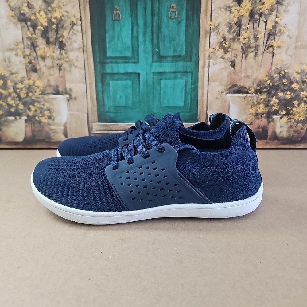 Whitin Women's Minimalist Barefoot Shoes‎ Sneakers Size 44 (US 8.5) Dark Blue